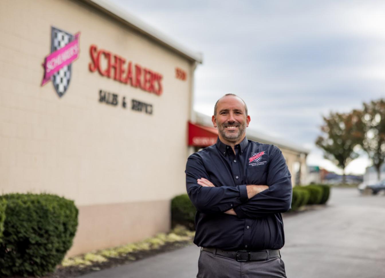 Tom Schearer, Owner of Schearer’s Sales & Service team