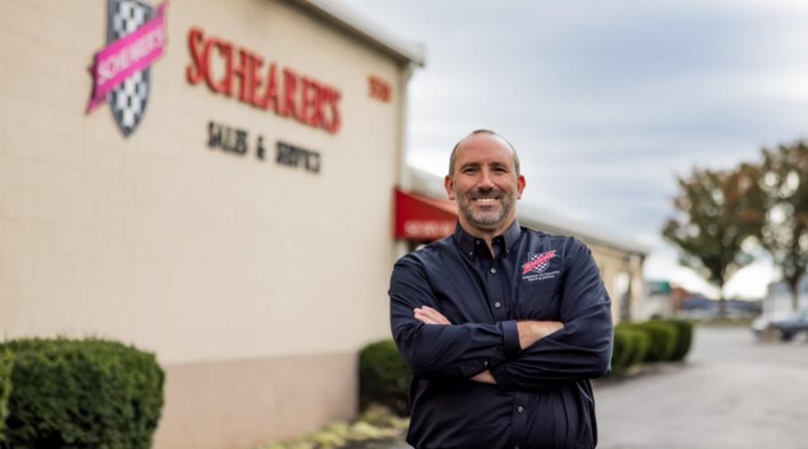 Tom Schearer, Owner of Schearer’s Sales & Service team