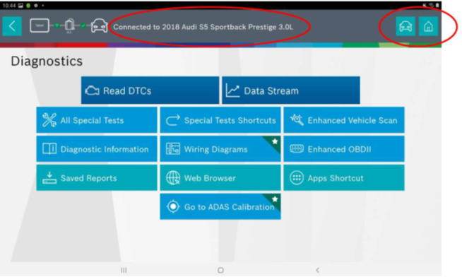 Tablet / VCI / Vehicle - Communication Improvements