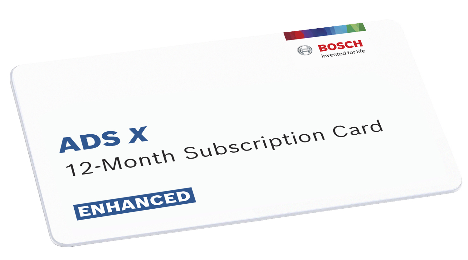 BOSCH 3970-SUB ADS 625 12-Month Software Subscription 