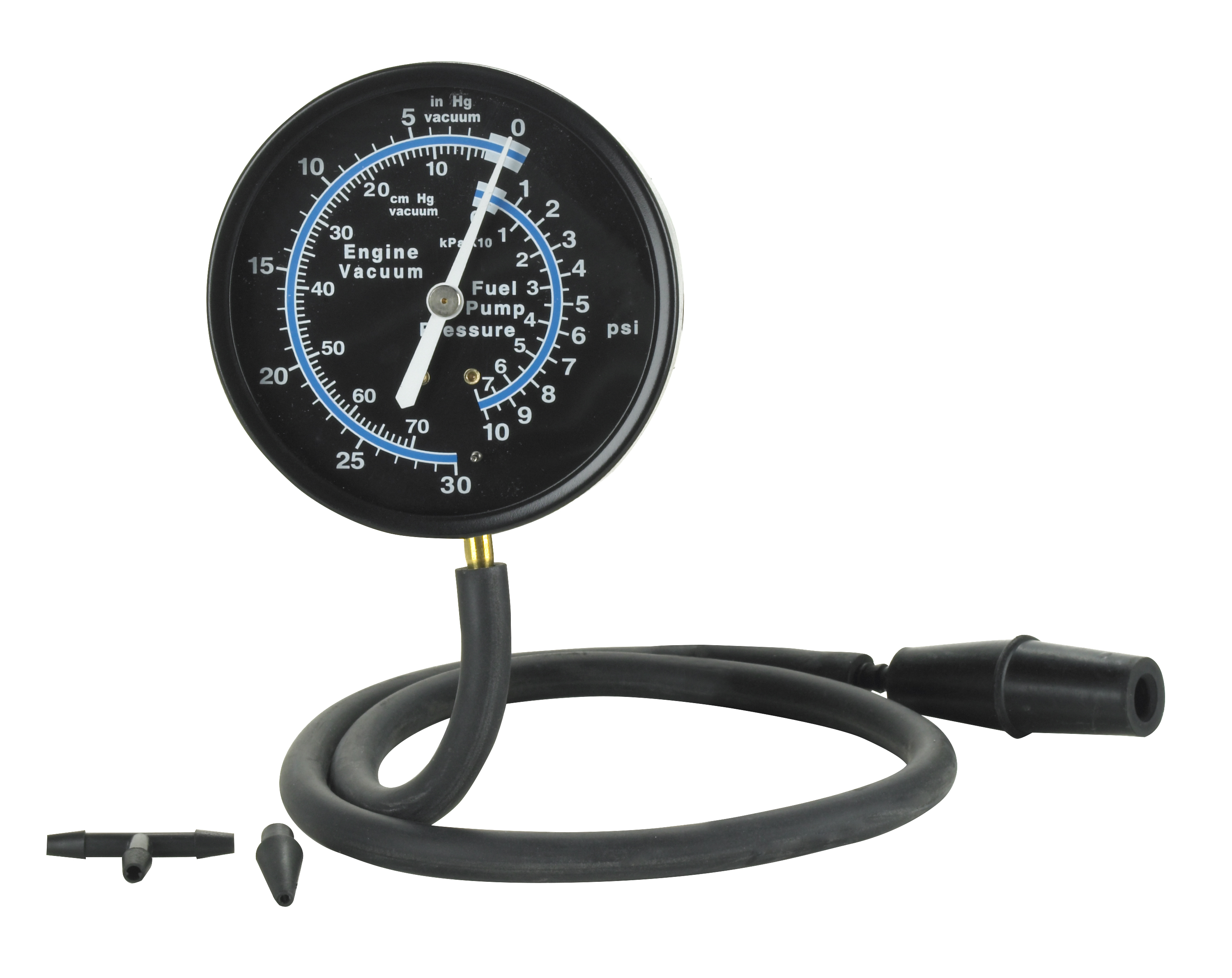 Vacuum and shop pressure tester