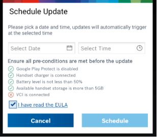 Scheduled Updates image