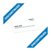 ADS 325 Subscription discontinued