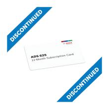 ADS 625 Subscription discontinued