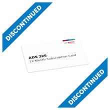 ADS 325 Subscription discontinued