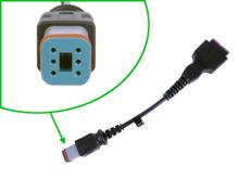 3824-38: Cable,6-Pin,Volvo Penta