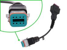 3824-39: Cable,8-Pin,Volvo Penta