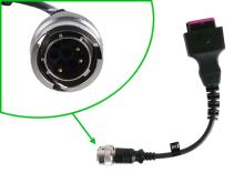 3824-44: Cable,8-Pin,BoschRexroth