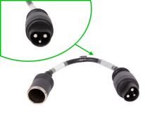3824-45: Cable,PWR Adapter,Jaeger