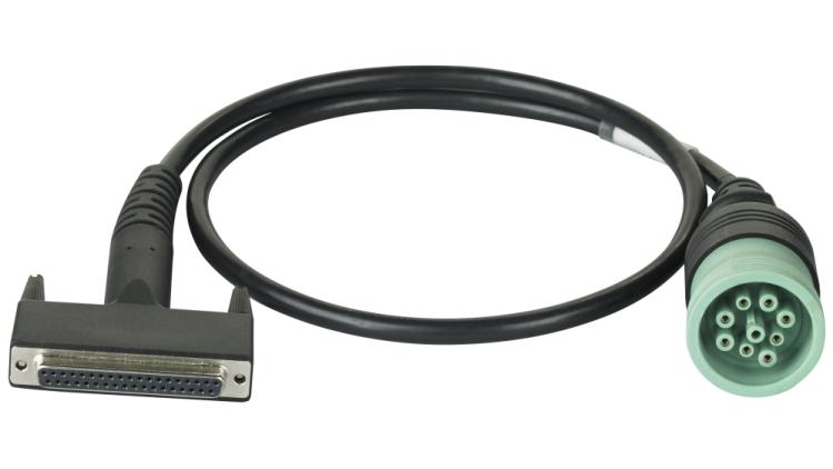 ESI TRUCK - 9 Pin Adapter Cable - Green, High Speed Comm