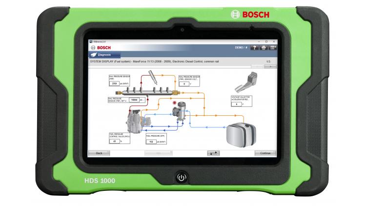 ESI[truck] Heavy Duty Diagnostic Solution with HDS 1000 Tablet