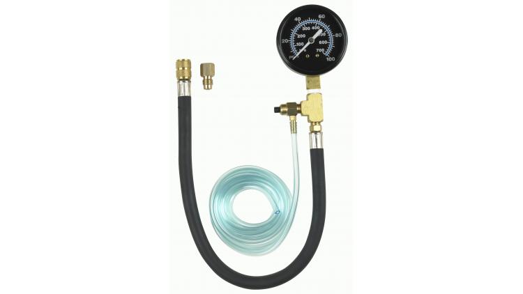 Details about   Car Fuel Pressure Tester Gauge Analogue Gasoline MPa Hose Adapter Kit Accessory 