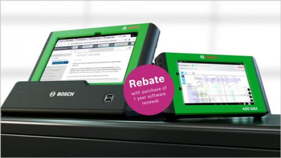 Bosch ADS and ADS X Software Renewal Rebate